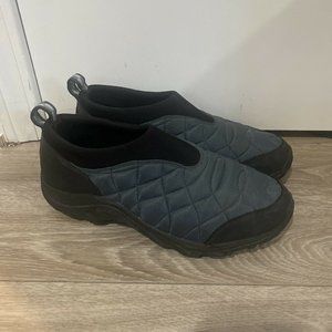 Merrell Alpine Charcoal Slip On Shoe Dual Density Quilted Women's 9   Men's 8.5